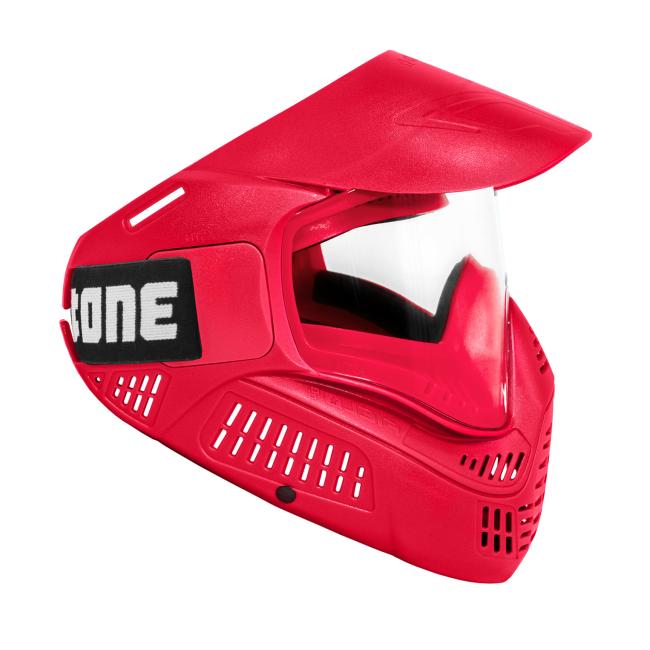 Paintball Mask # ONE Red Single Len- Free 2/4 Day Shipping.*